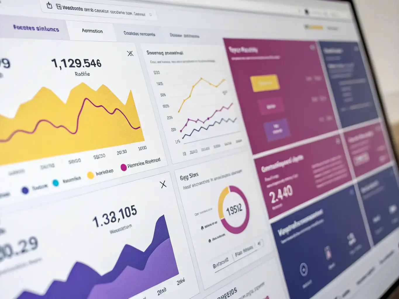 A diagram illustrating the LaunchMyOTT analytics dashboard, displaying key metrics such as viewership, engagement, and revenue.