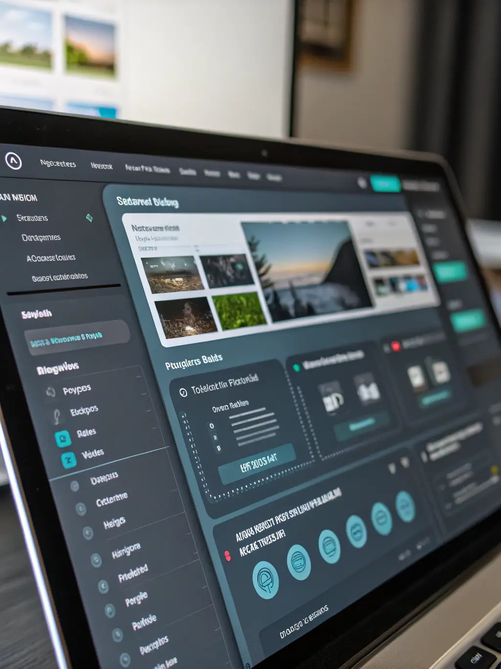 A clean, modern interface showcasing LaunchMyOTT's content management system, with various video assets organized into categories and playlists.